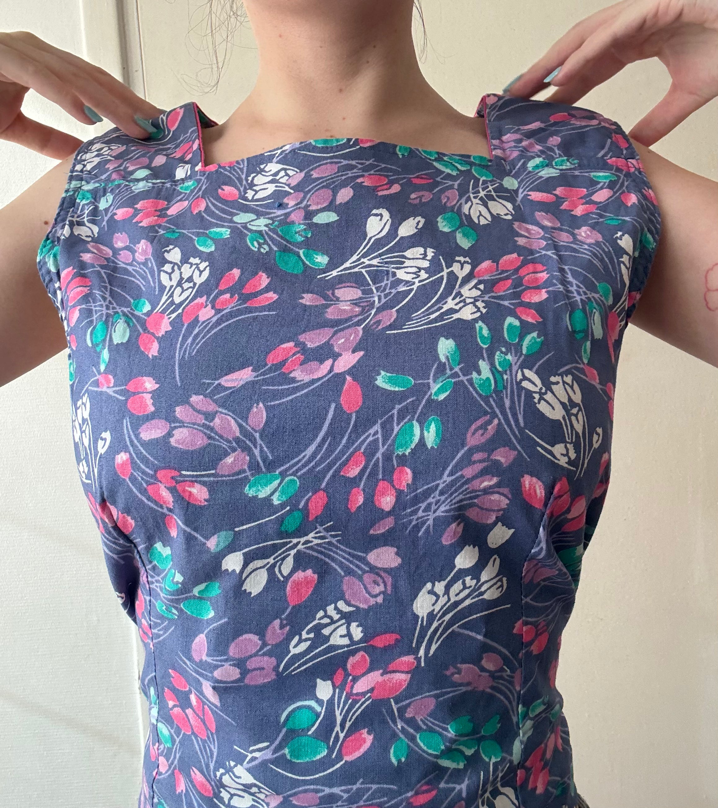 Haut sans manche Violette taille M