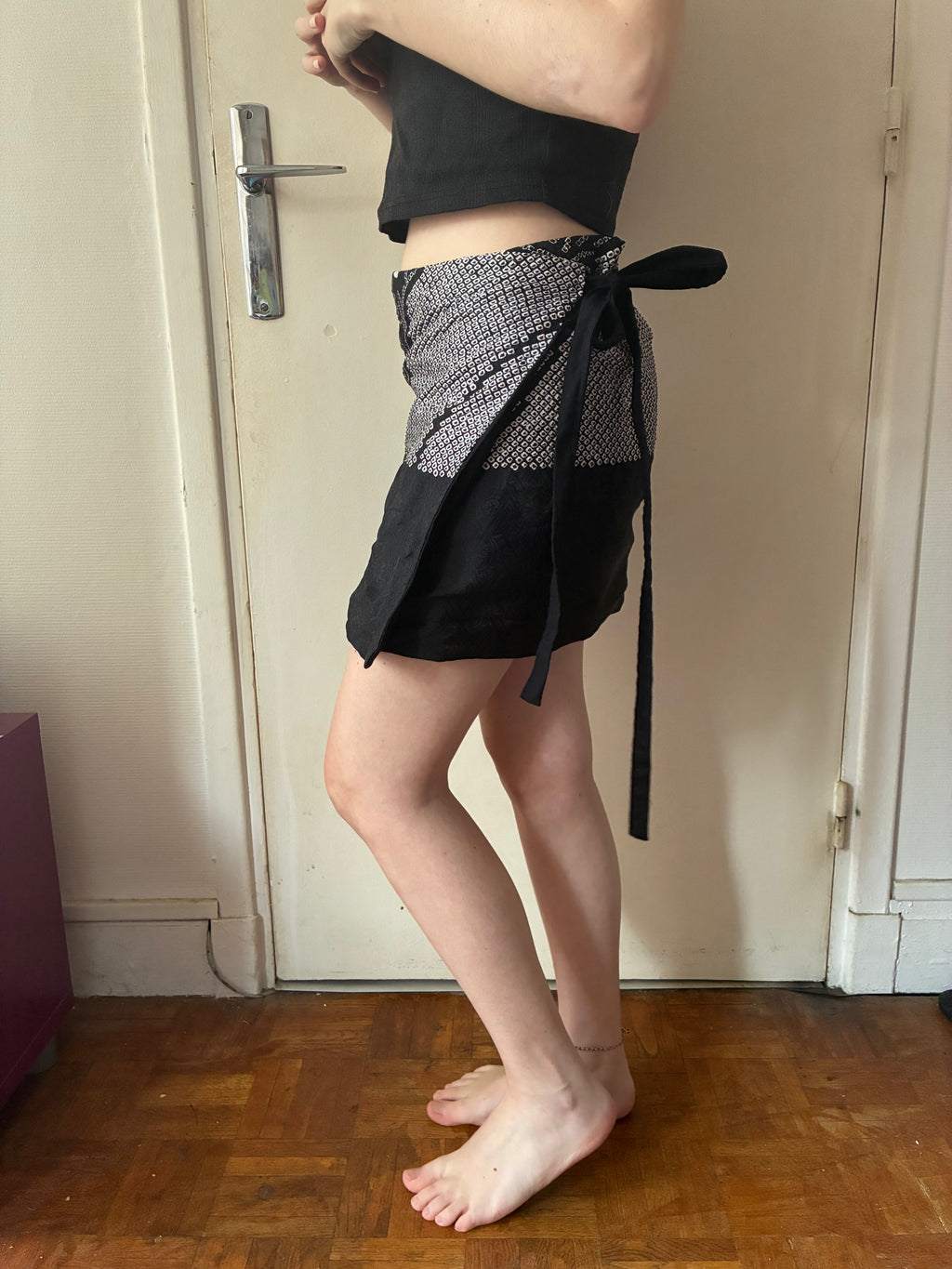 Jupe portefeuille taille  XS-S-M