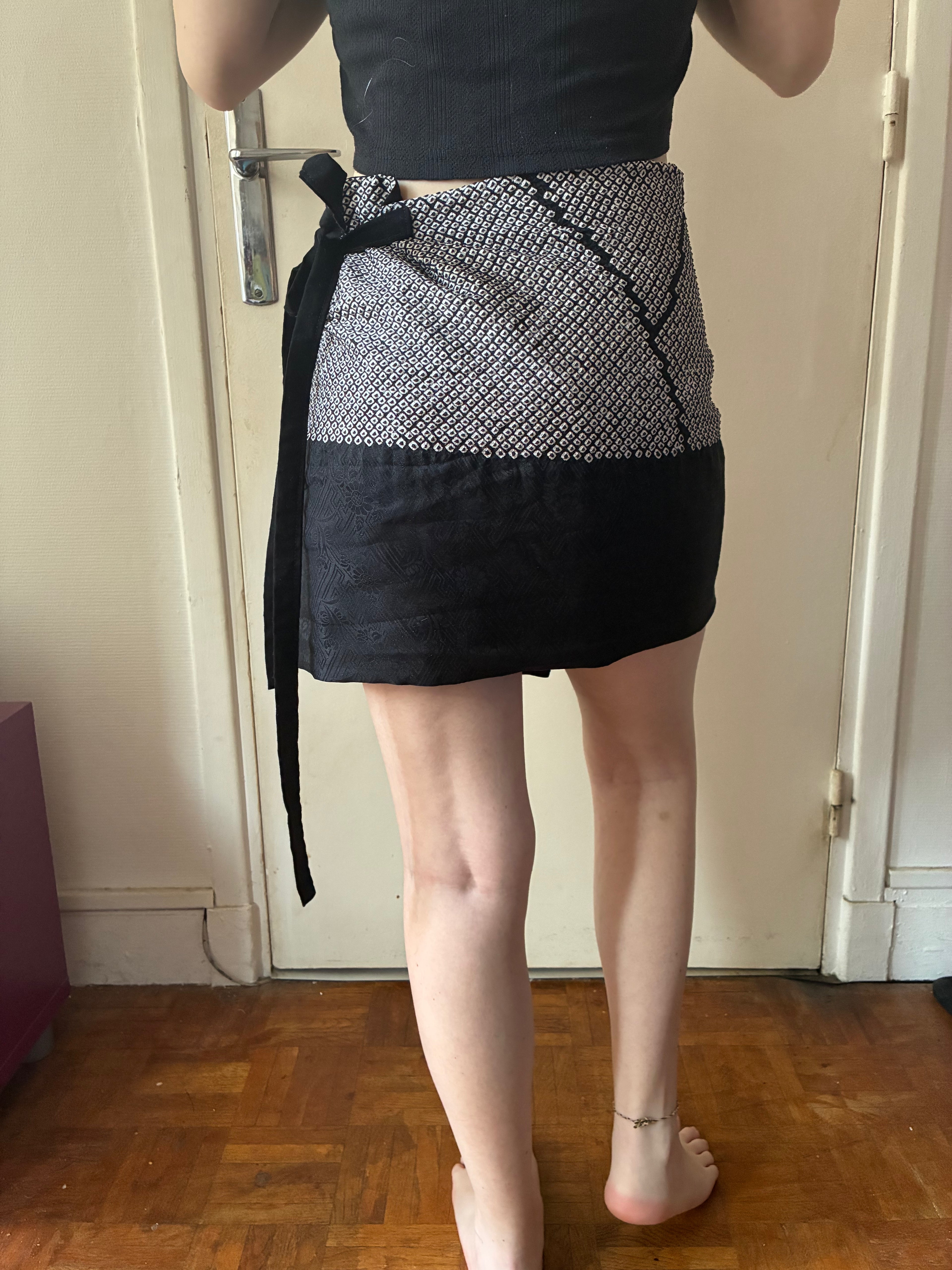 Jupe portefeuille taille  XS-S-M